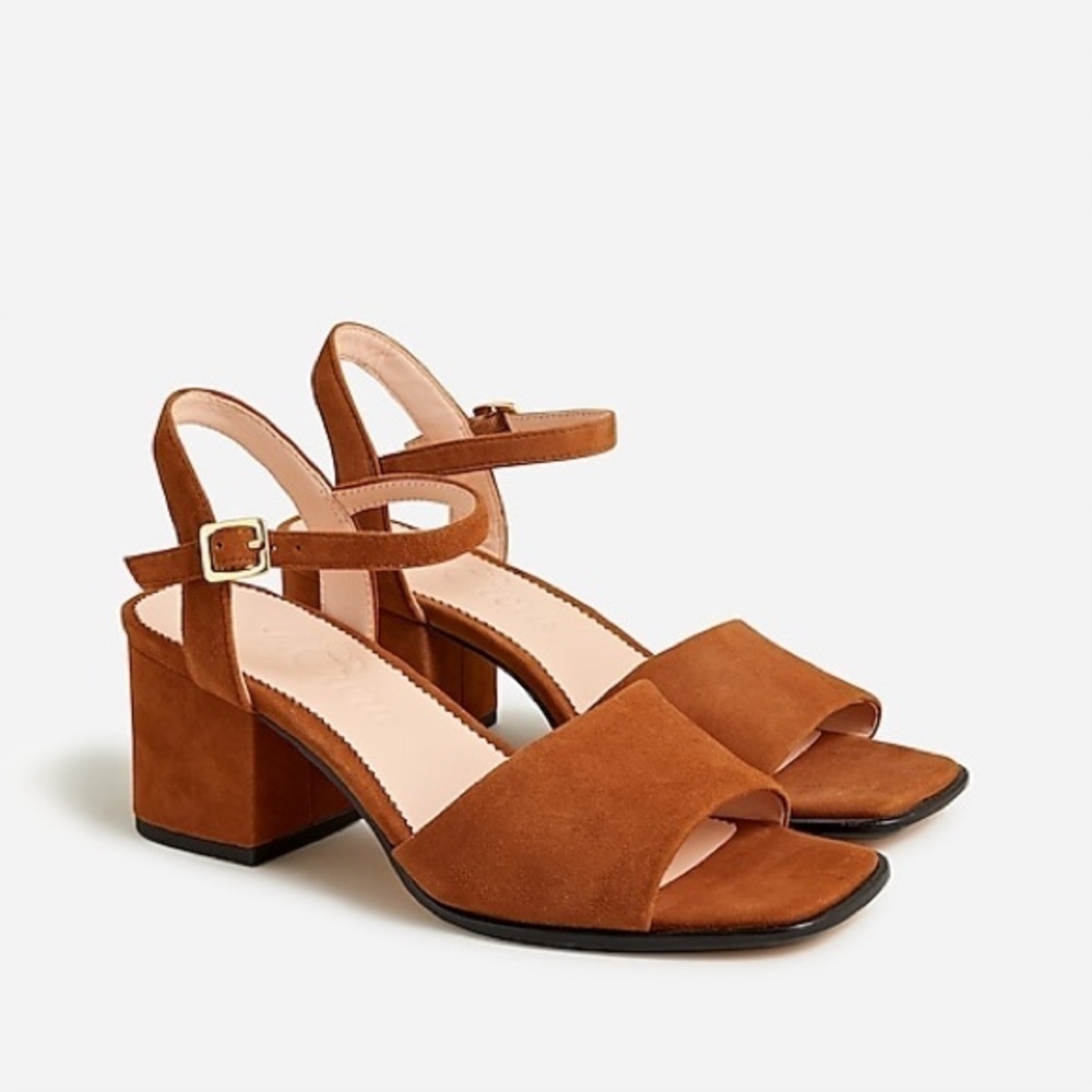 J Crew Dylan block-heel sandals in suede
Item BJ810